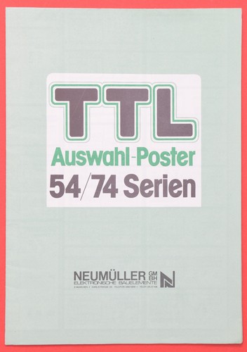 Ttl auswahl poster 74 - ttl, auswahl-poster