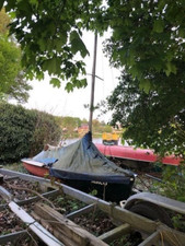 420er Jolle zum Wiederaufbau