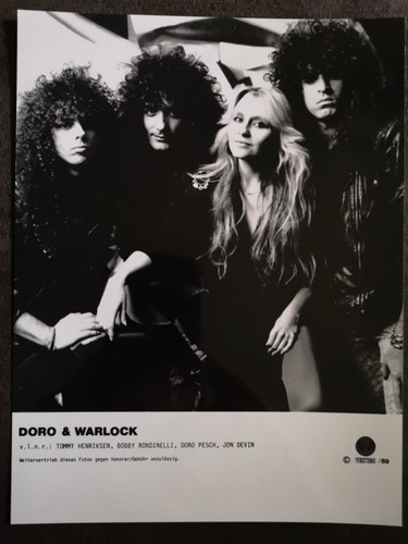 Doro warlock promo press - -,