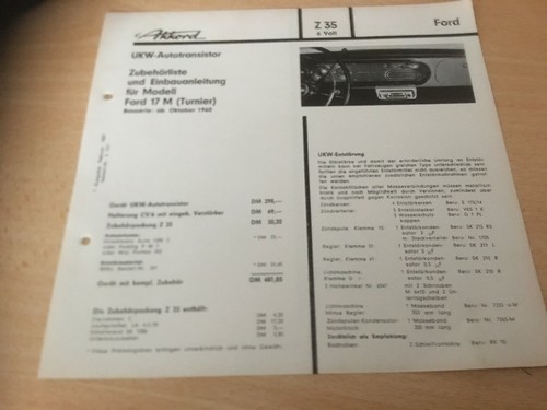 Ford akkord z 35 6 - z, 35/6