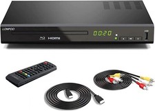 1080P HD Blu-ray Player TV DVD-Player HDMI Koaxial AV-Porta USB-Eingang 1-6 DVD