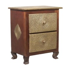 Indische Nachtkommode Schrank