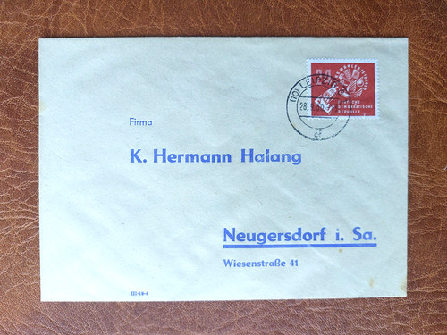 Fdc ddr 275 volkswahlen - ddr, mi.