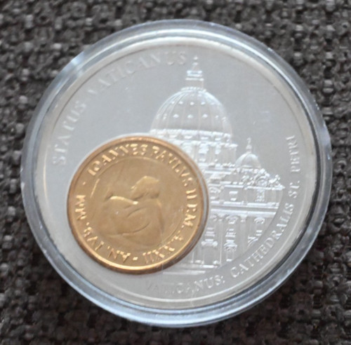 Medaille european currencies - european,