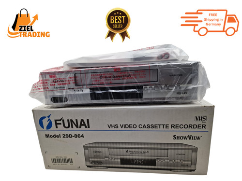 Funai 29d 864 vhs vcr - funai, 29d-864