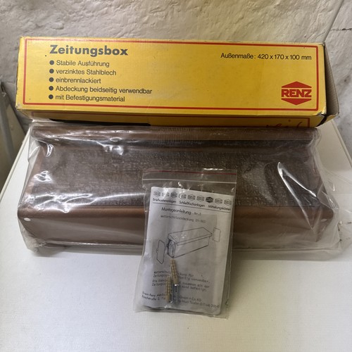 Renz zeitungsbox neu - zeitungsbox, ovp