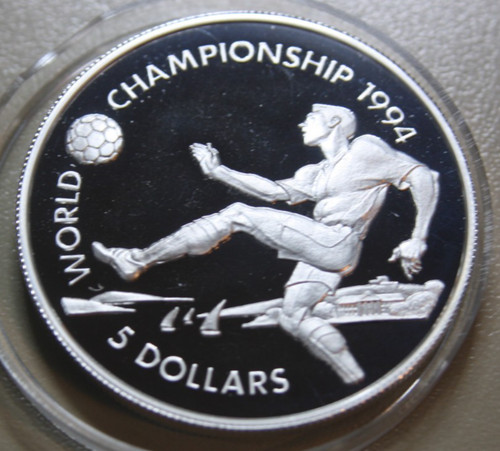 Bahamas dollars 1993 - 5, silber