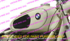 BMW R26 1956-60 R27 1960-1966 CREME STAHL GAS KRAFTSTOFF BENZINTANK / PASSEND...