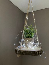 Blumenampel Holz "Handmade"