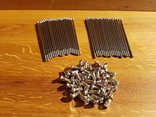 NEU Speichen VERSTÄRKT Moto Guzzi 850 T3 + California VA + Nippel 40x Hinterrad