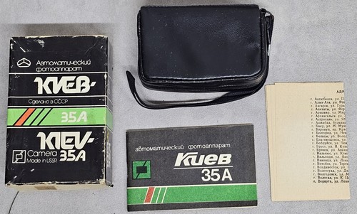 Kamera kiev 35a - kamera, objektiv