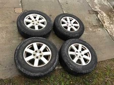 4x 255/70R18 BRIDGESTONE DUELER A/T REIFEN AUF JEEP WRANGLER JK ALUFELGEN 7,5x18