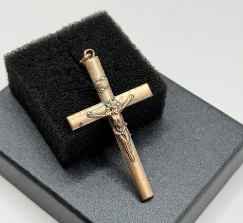 Antiker schaumgold kreuz - antiker,