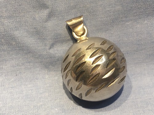 Vintage sterling jingle ball - sterling,
