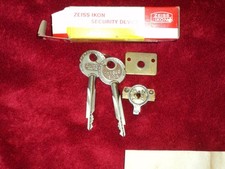 Zeiss Ikon Einbausicherung mit