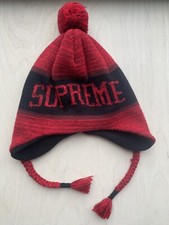 Supreme Heathered Earflip Beanie Mütze