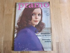 DDR PRAMO Praktische Mode + Schnittmuster 12/1972 - Abendkleid Rock Umstandsmode