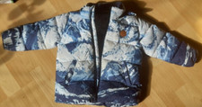 Babyjacke , wattiert , blau 
