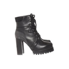 Zara Woman, Schnürstiefel, Größe: 38, Schwarz, Damen #b4Q