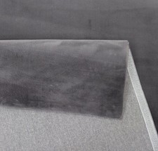 Kunstfell Teppich Kaninchen Läüfer grau 80 x 150 cm flauschig Flor Rechteck