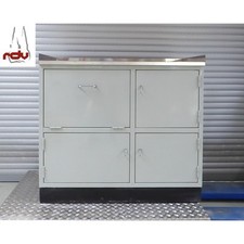 Baisch Labortisch Laborschrank mit Arbeitsplatte Möbel grau