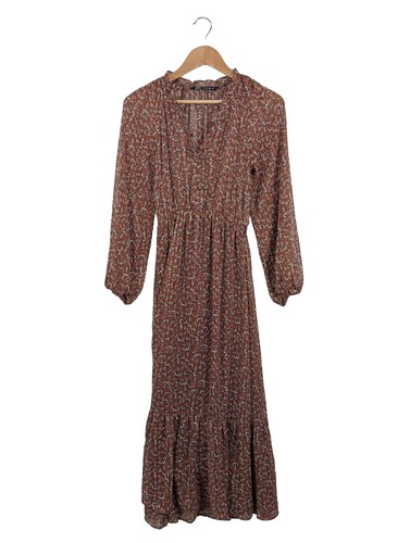Zara volantkleid damen kleid - volantkleid,