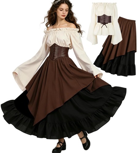 5pcs mittelalter kleidung - 5pcs,