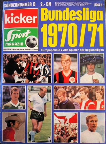 Kicker sonderheft bundesliga - sonderheft,