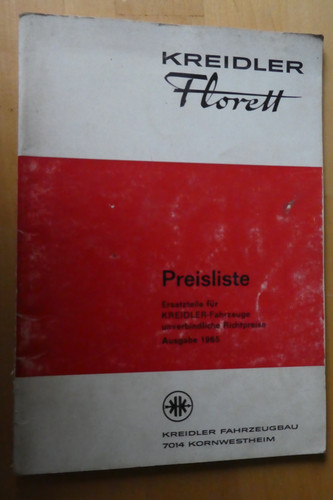 Original kreidler 1965 - kreidler,