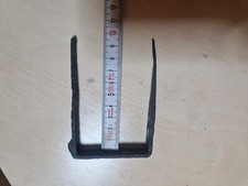 Alte Schlossfalle für Kastenschloss. Schließblech