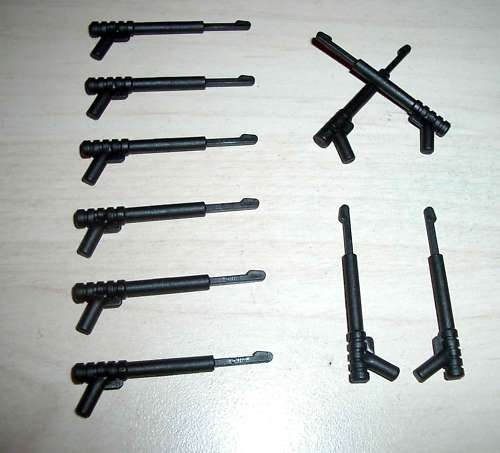 Lego harpunen schwarz - 10,