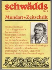 Schwädds. Mundart