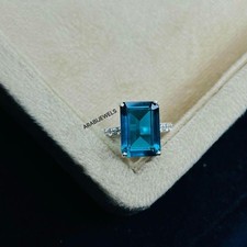 Emerald Cut Paraiba Tourmaline