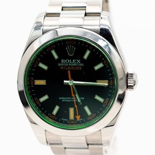 Rolex Millgauss Ref. 116400GV Automatik Saphir ca. 25mm Stahl  U: 21 cm