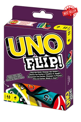 Uno flip kartenspiel spaß - –,