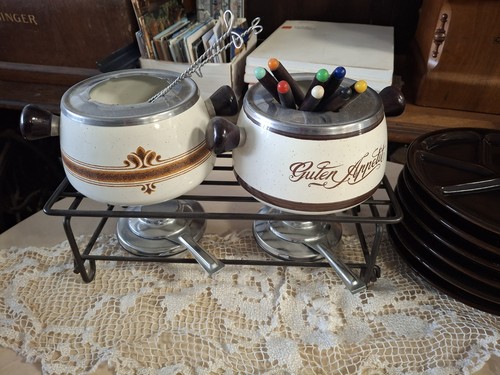 Fondue set topf mit brenner - topf,