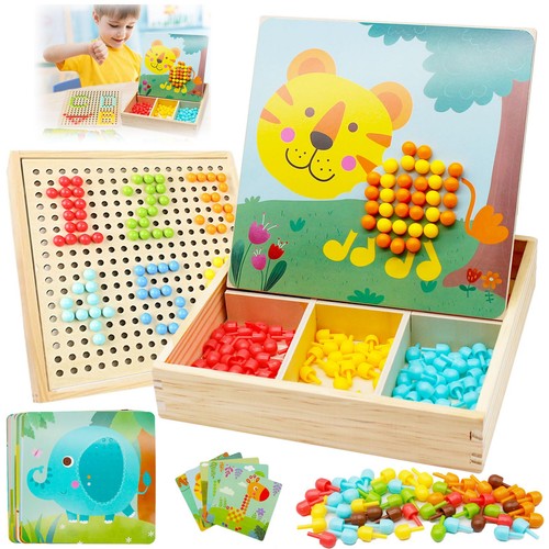 Mosaik steckspiel für kinder - mosaik,