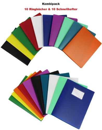 10x ringbuch und - 10x,