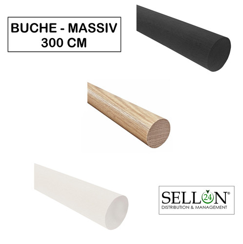 Handlauf buche holzstange rund - buche,