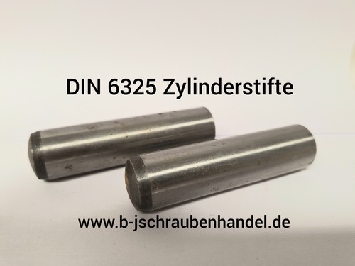 Din 6325 zylinderstifte stahl - din,