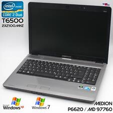 MEDION P6620 MD 97760 NOTEBOOK LAPTOP WINDOWS 7 XP 4GB 250GB GEFORCE GT 220M 16"