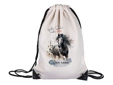 Turnbeutel Pferd Rucksack -