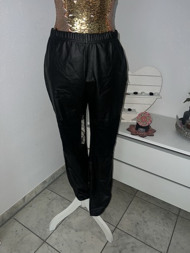 Kunstleder leggins - kunstleder, leggins*