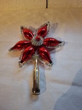 Alte Seltene Christbaumspitze  Stern 23cm