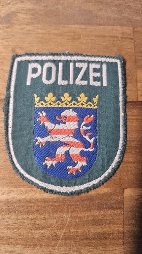 Patch polizei hessen 80er - patch,