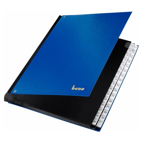 Bene pultordner blau 1 - pultordner,