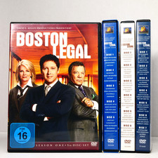 Boston Legal DVD Set 4 Staffeln 23 Discs David E Kelly Shatner Spader Bergen