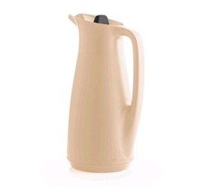 Tupperware Isolierkanne Thermoskanne Kaffeekanne C165 ThermoTup® 1 Liter beige