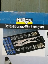 MEROX ÖSEN DRUCKKNOPFSORTIMENT Nieten ÖSENZANGE CRIMPZANGE 275-TLG (11)