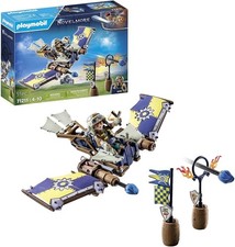 Playmobil 71211 Novelmore Segelflugzeug Dario mit Figur und Zubehör